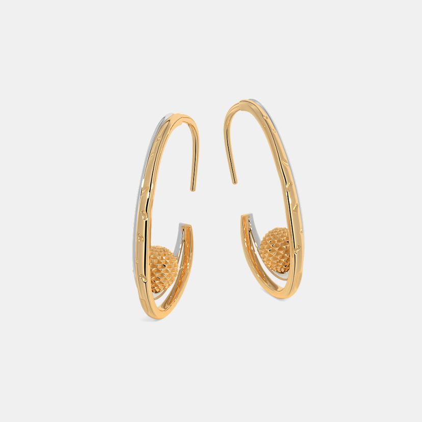 The luzelka J Hoop Earrings - image 5