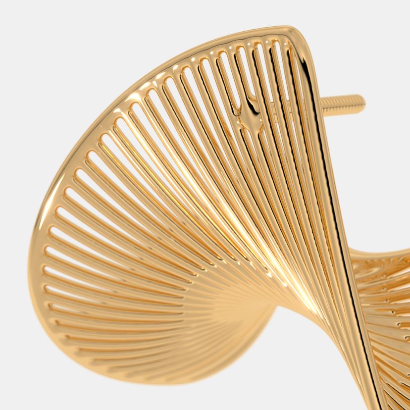 The Solvyra Orange Peel Earrings - image 4
