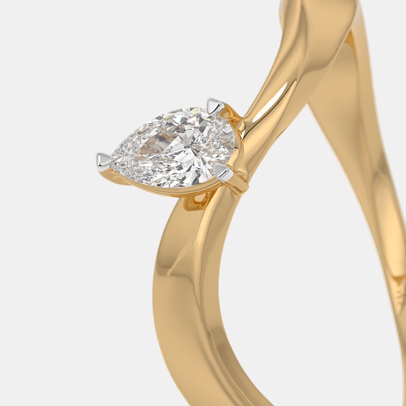 The Zeivra Solitaire Engagement Ring - image 5