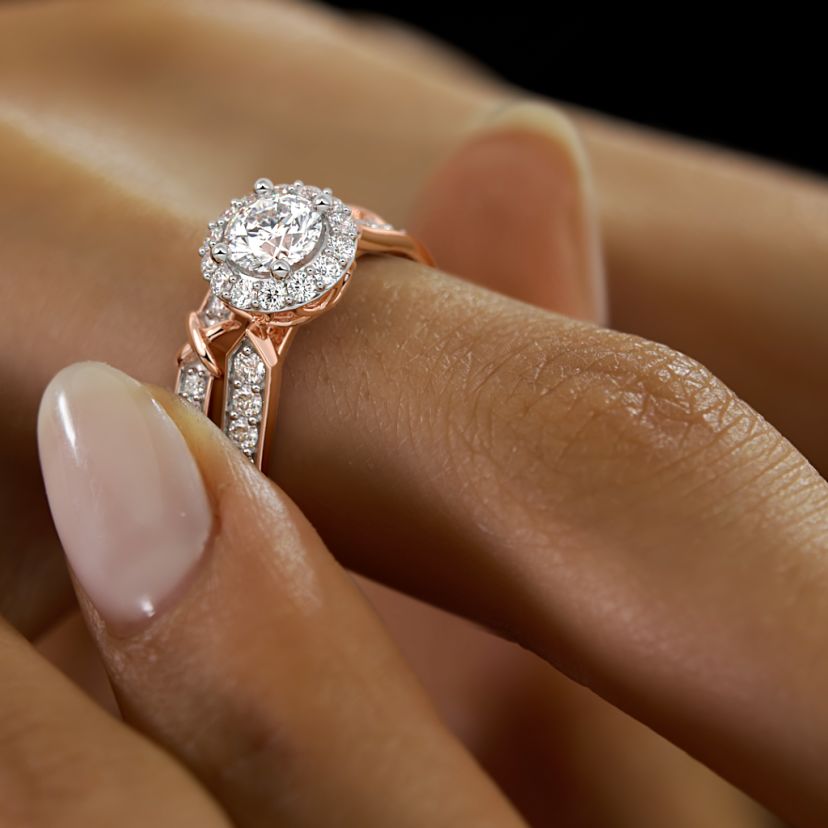 The Rosavelle Bridal Ring Set - image 6