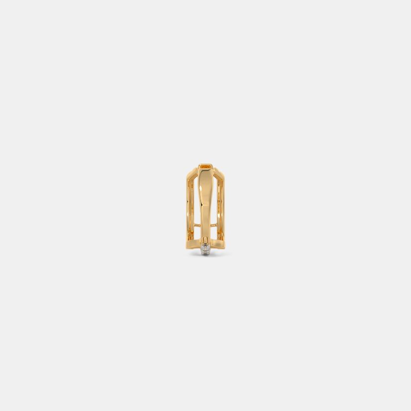 The Linare Huggie Earrings - image 7