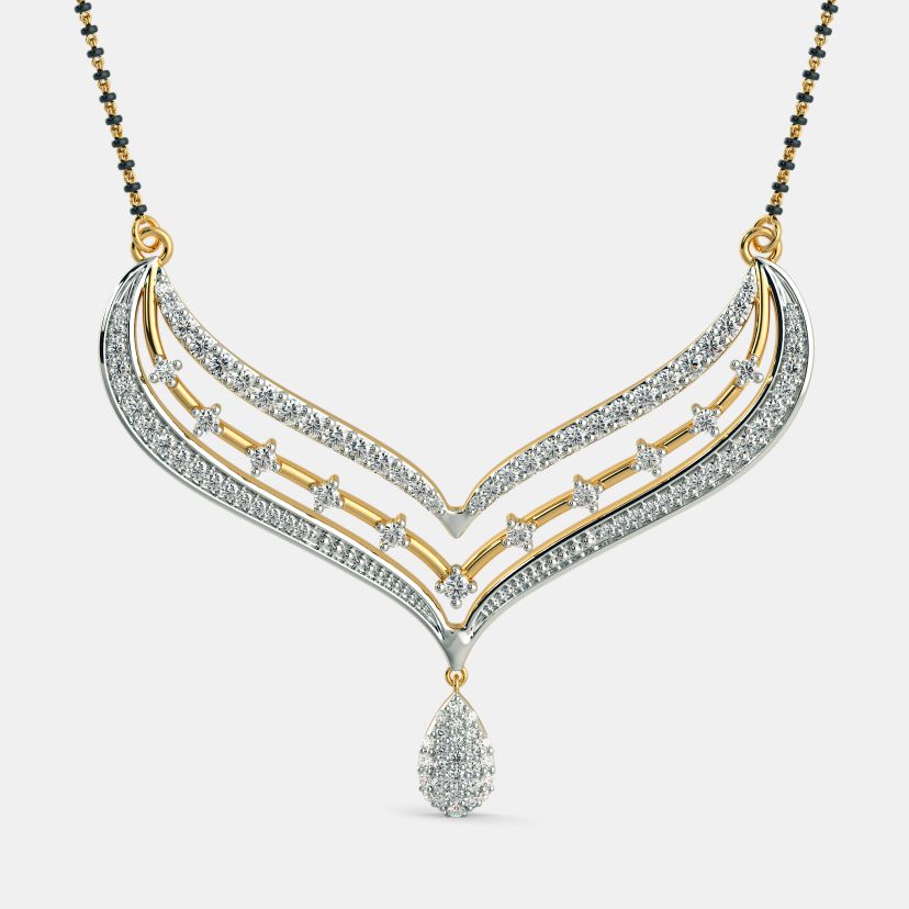 The Medhavini Mangalsutra Pendant - image 4