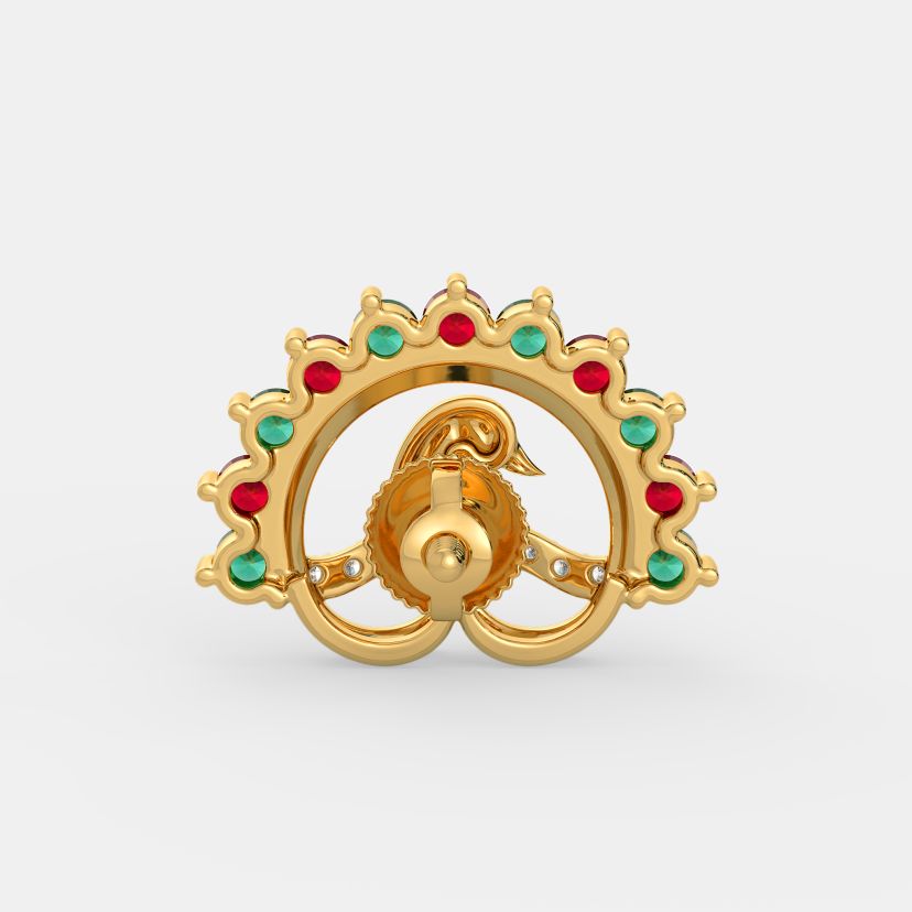 The Frolic Feather Stud Earrings - image 5
