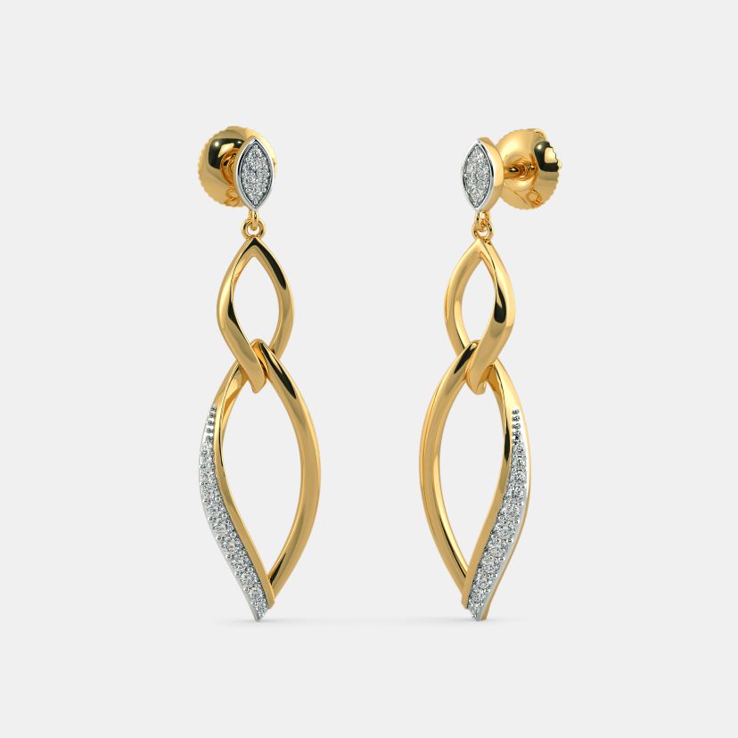 Buy 150 Officewear Earrings Designs Online BlueStone India s 1 Online Jewellery Brand