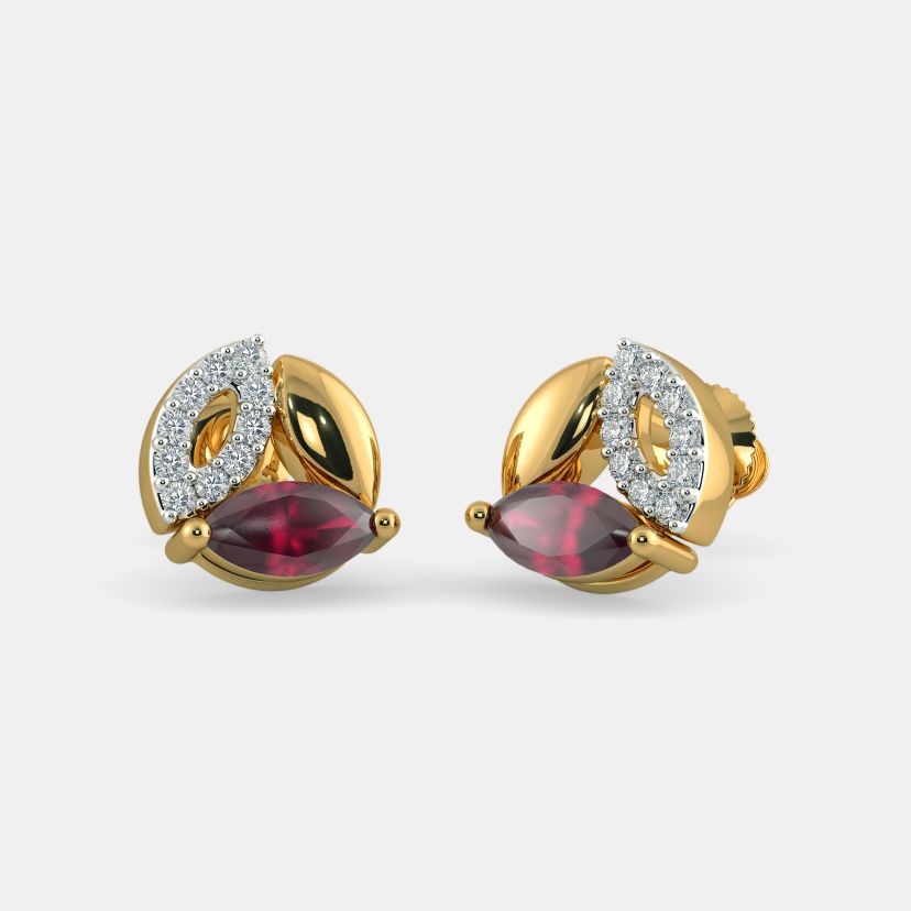 The Trivalle Stud Earrings - image 1
