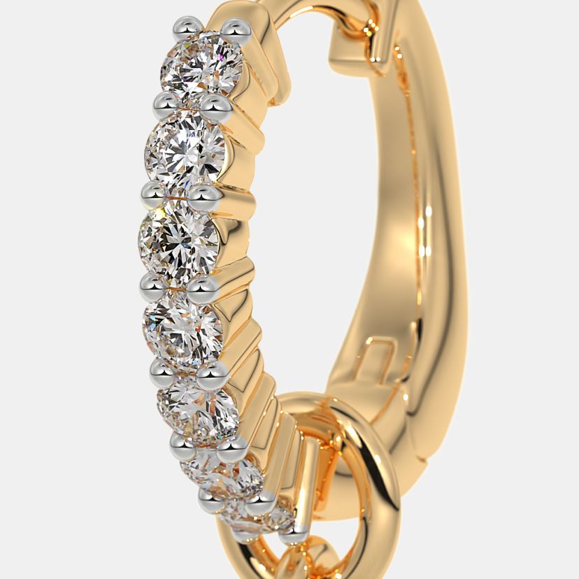 The Nixie Huggie Earrings - image 4
