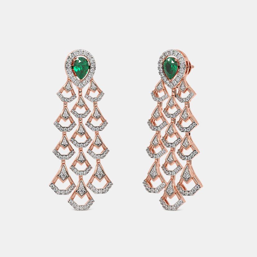 The Selene Dangler Earrings - image 1