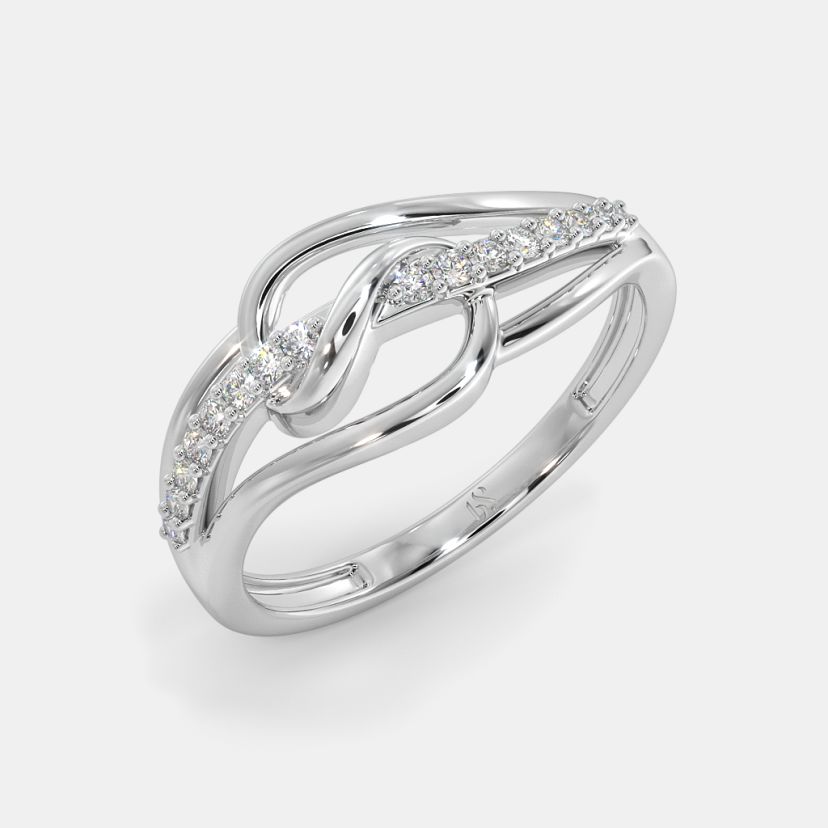 Jennifer Platinum Ring For Women | Glowing Platinum Ring | CaratLane-gemektower.com.vn
