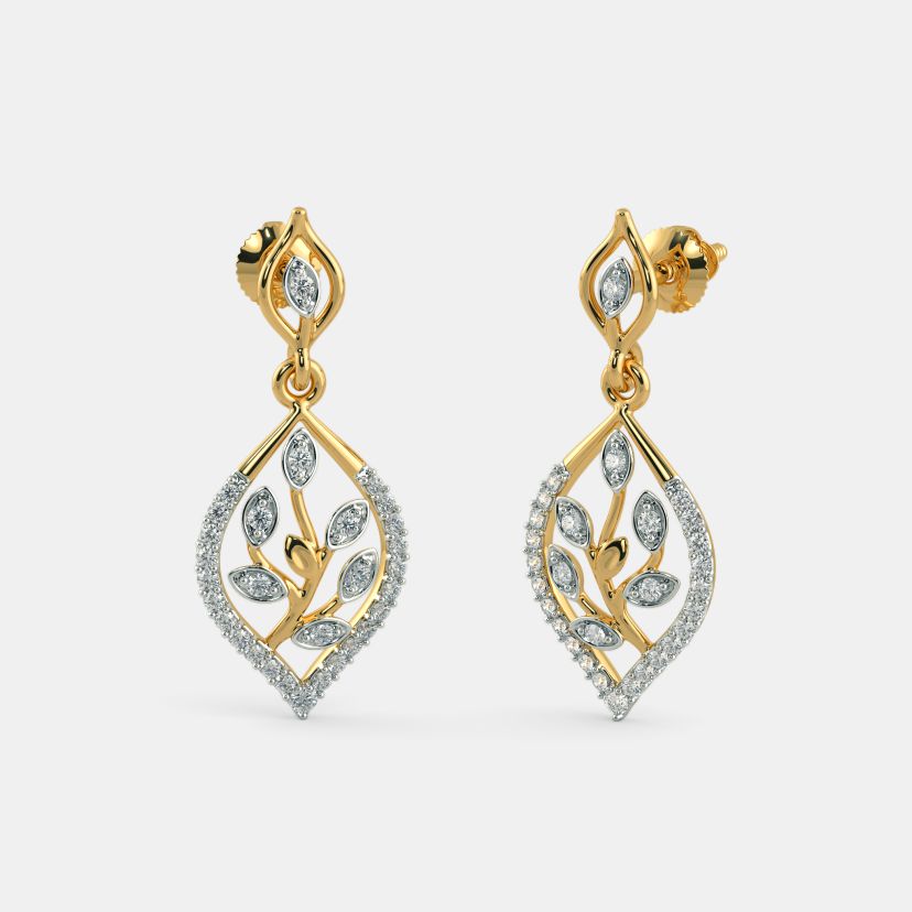 The Imaginative Leaves Earrings - image 1