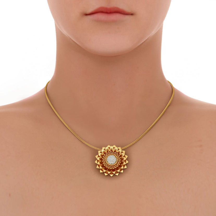 The Heavenly Sunflower Pendant - image 8