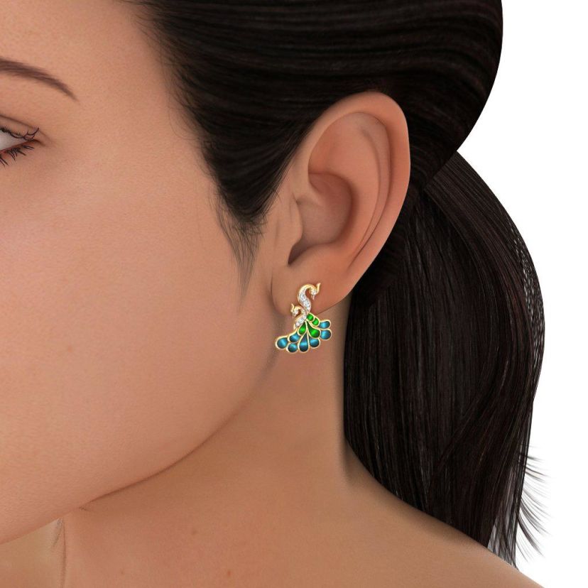 The Imperial Feather Earrings - image 10