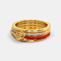 The Ettie Fire Stackable Ring
