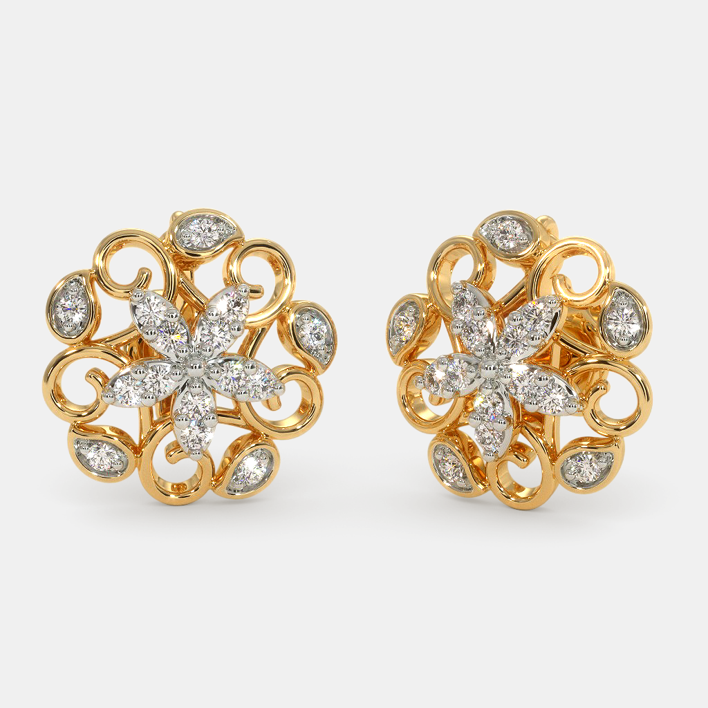 The Braelyn Multiwearable Stud Earrings | BlueStone.com