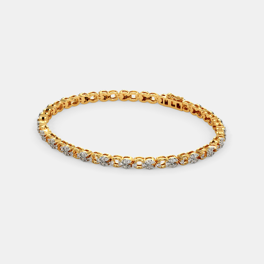 The Rey Tennis Bracelet | BlueStone.com