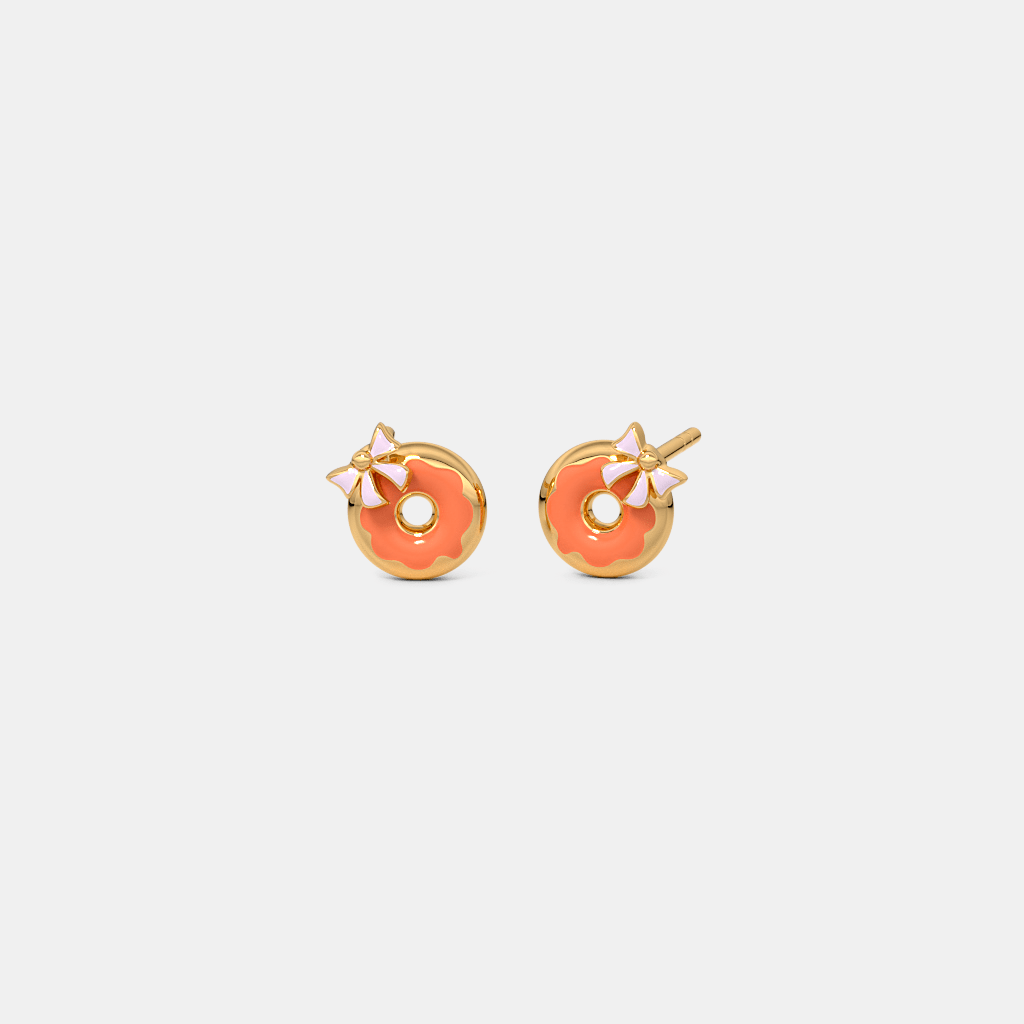 The Dazzling Donut Kids Stud Earrings