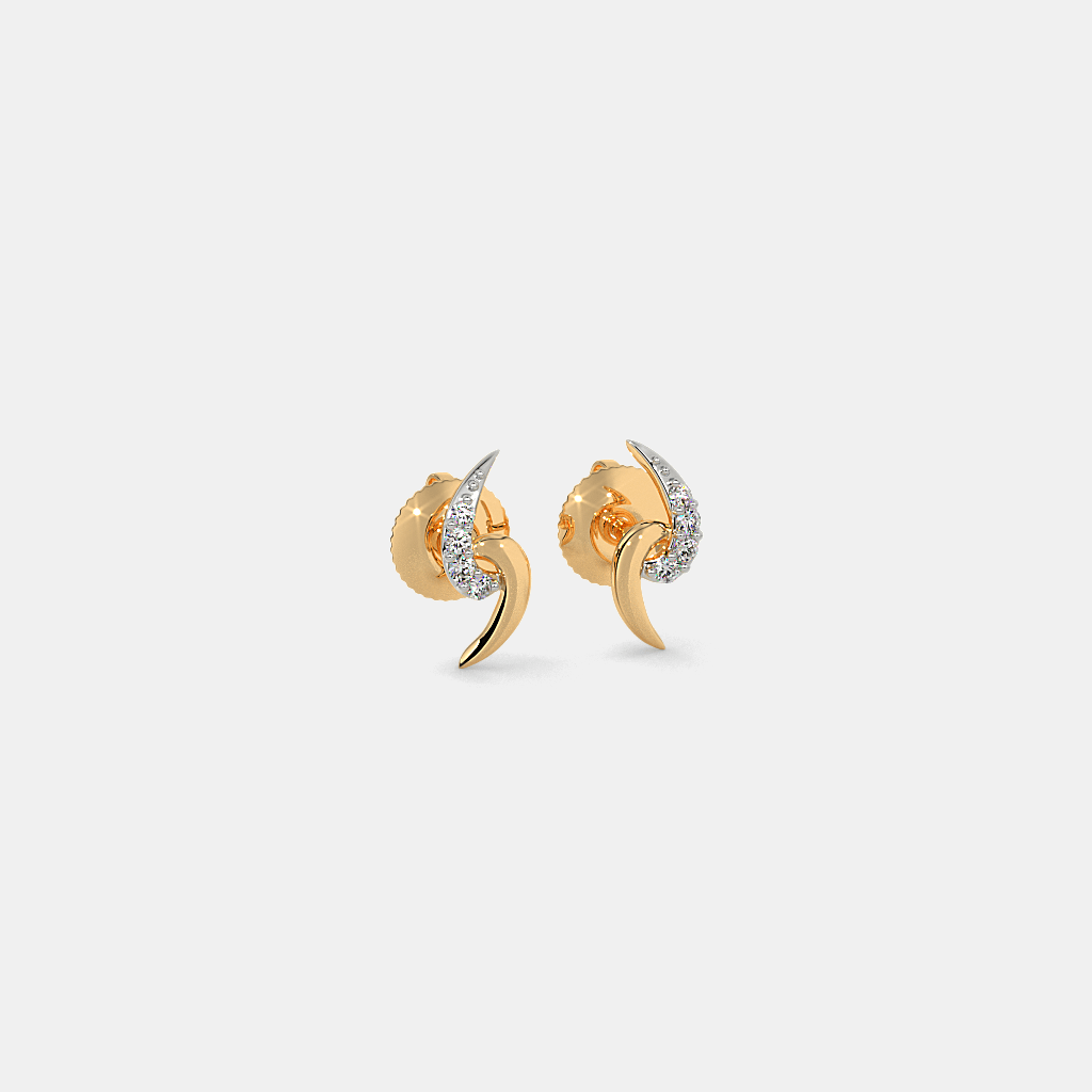 The Seona Stud Earrings | BlueStone.com