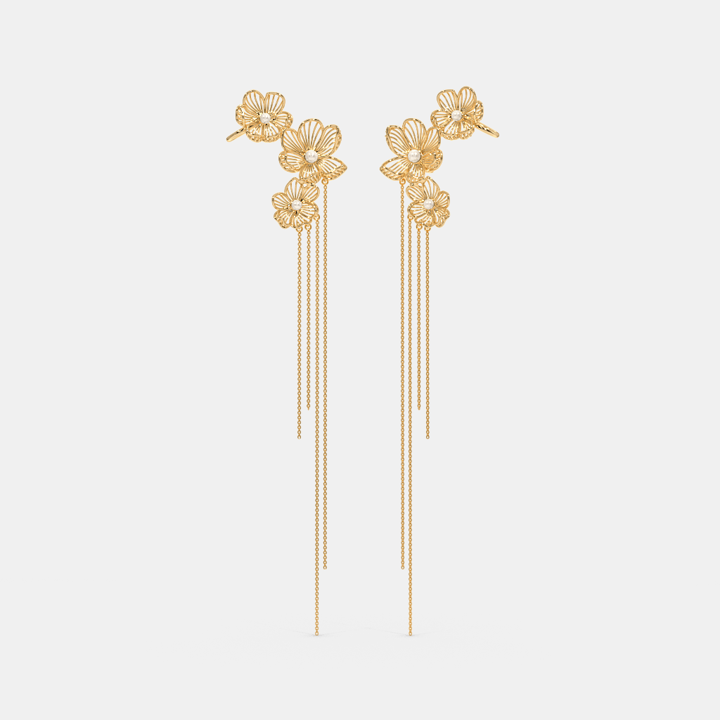 The Petalyn Shoulder Duster Earrings
