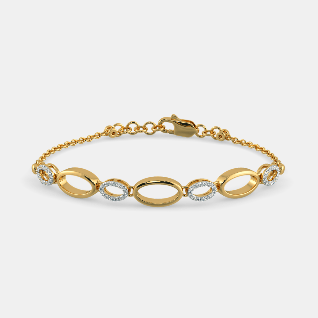 The Oval Melody Bracelet | BlueStone.com