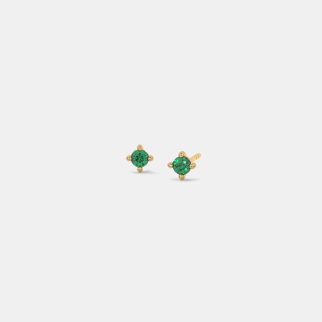 The Kina Multi Pierced Stud Earrings