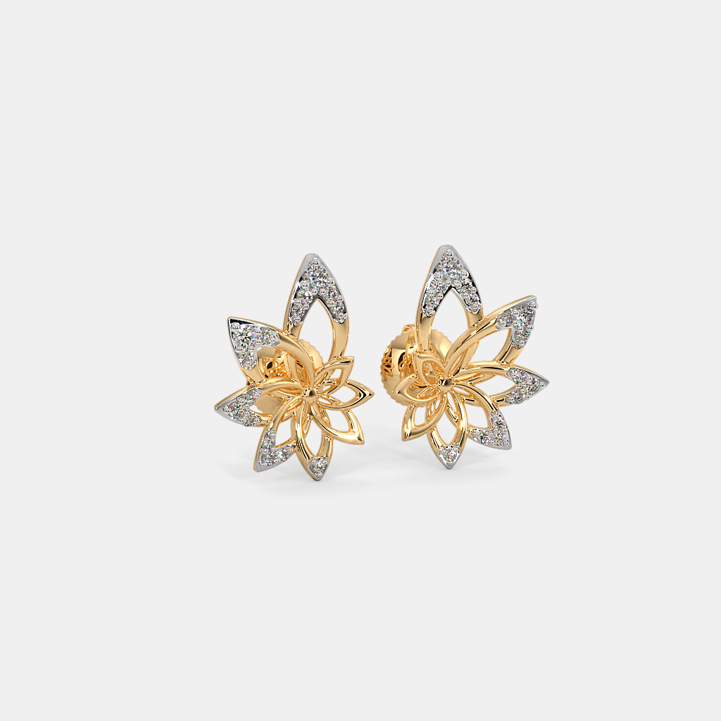 The Nebulaic Stud Earrings | BlueStone.com