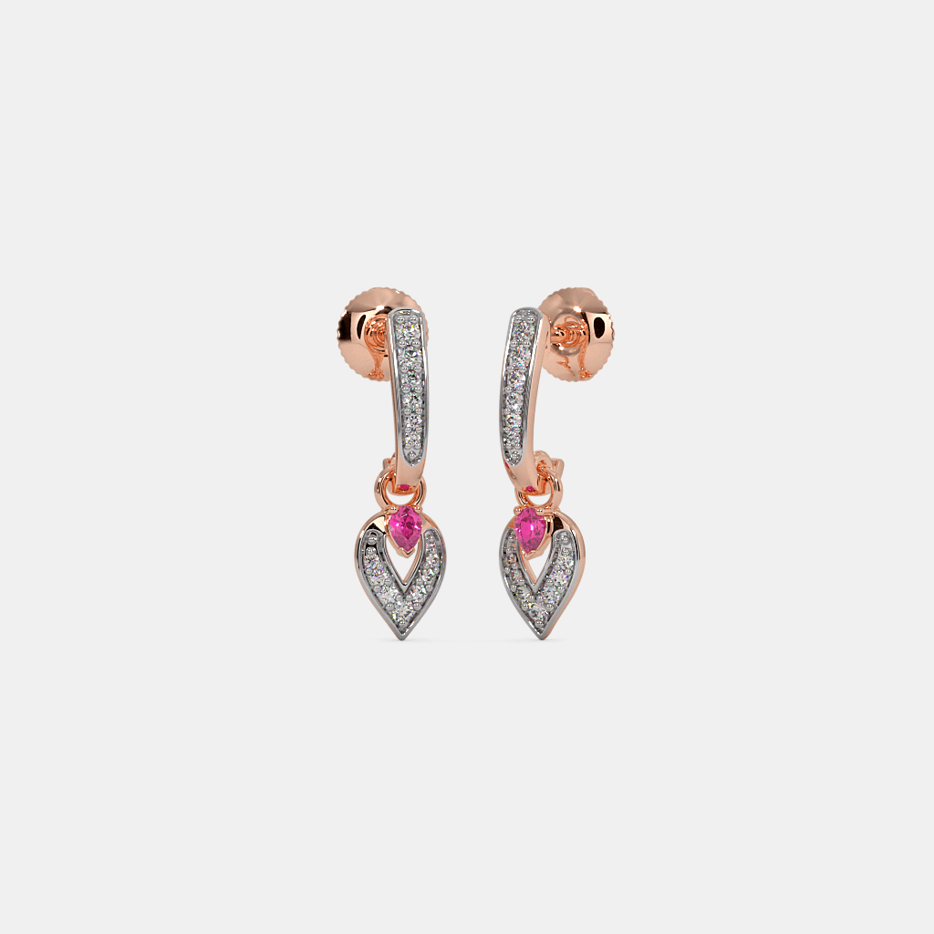 The Rapturous J Hoop Earrings