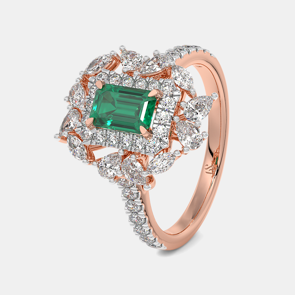 The Magisticemerald Cocktail Ring alternate view 1
