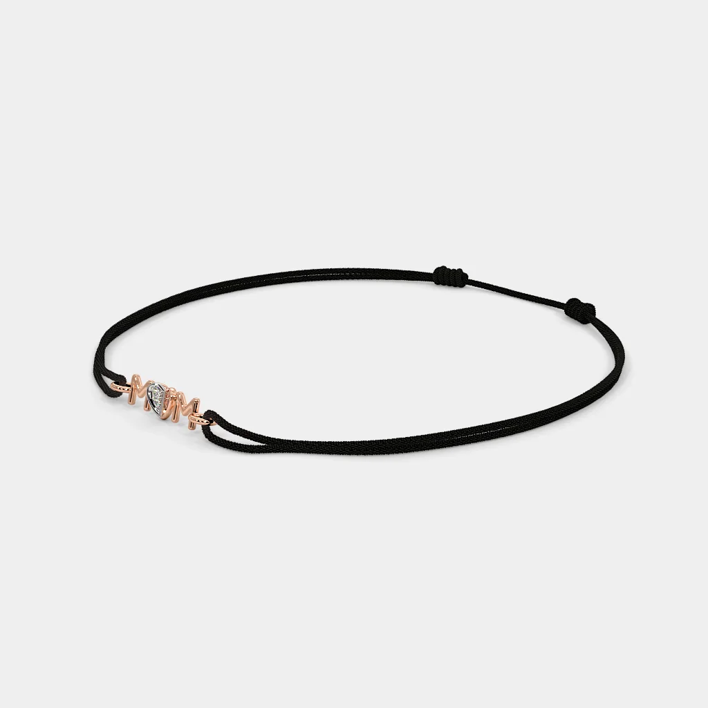 Winding Platinum Wire Bracelet with Diamonds SJ PTB 103