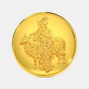 5 gram 24 KT Krishna Ji Gold Coin - thumb 1