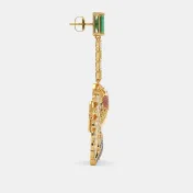 The Toucan Drop Earrings - thumb 6