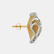 The Waves Lattice Earrings - thumb 6