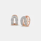 The Quillon Huggie Earrings - thumb 1