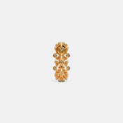 The Kindra J Hoop Earrings - thumb 6