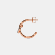 The Senna J Hoop Earrings - thumb 5