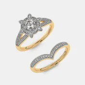 The Bonita Bridal Ring Set - thumb 7