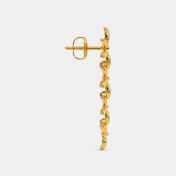 The Conjoined Blossoms Dangler Earrings - thumb 7