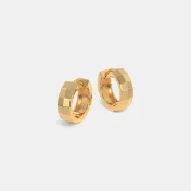 The Vivaciously Designed Huggie Earrings - thumb 6