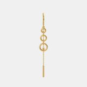 The Sleek Ringlet Sui Dhaga Earrings - thumb 5
