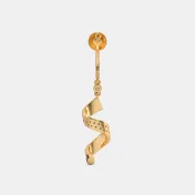 The Chessboard Dangle Hoop Earrings - thumb 6