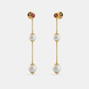 The Kayce Drop Earrings - thumb 1