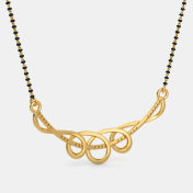 The Akruti Mangalsutra Pendant - thumb 5