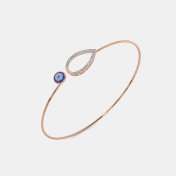 The Pear Evil Eye Toggle Bangle - thumb 7