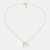 The Cursive M Necklace - thumb 4