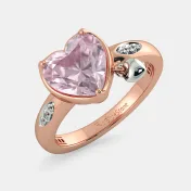 The Terra Rose Quartz Ring - thumb 1