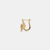 The Carreau Huggie Earrings - thumb 5