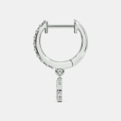 The Libby Star Moon Hoop Earrings - thumb 4