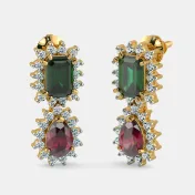 The Detachable Kalakriti Drop Earrings - thumb 1