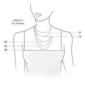 The Microbead Mangalsutra Single Line Open Chain With Lock - thumb 2
