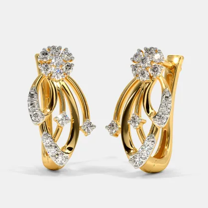 The Karin Hoop Earrings | BlueStone.com