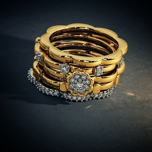 Buy 50+ Stackable Rings Designs Online | BlueStone.com - India's #1 ...